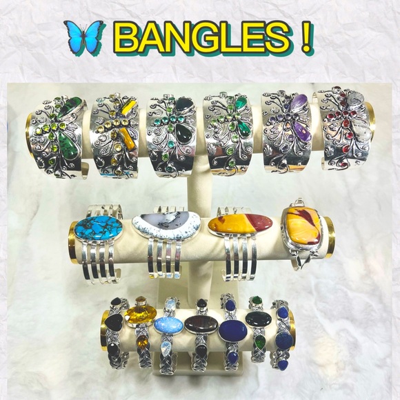 Check out the live shows. Gemstone BANGLES! - Picture 1 of 2